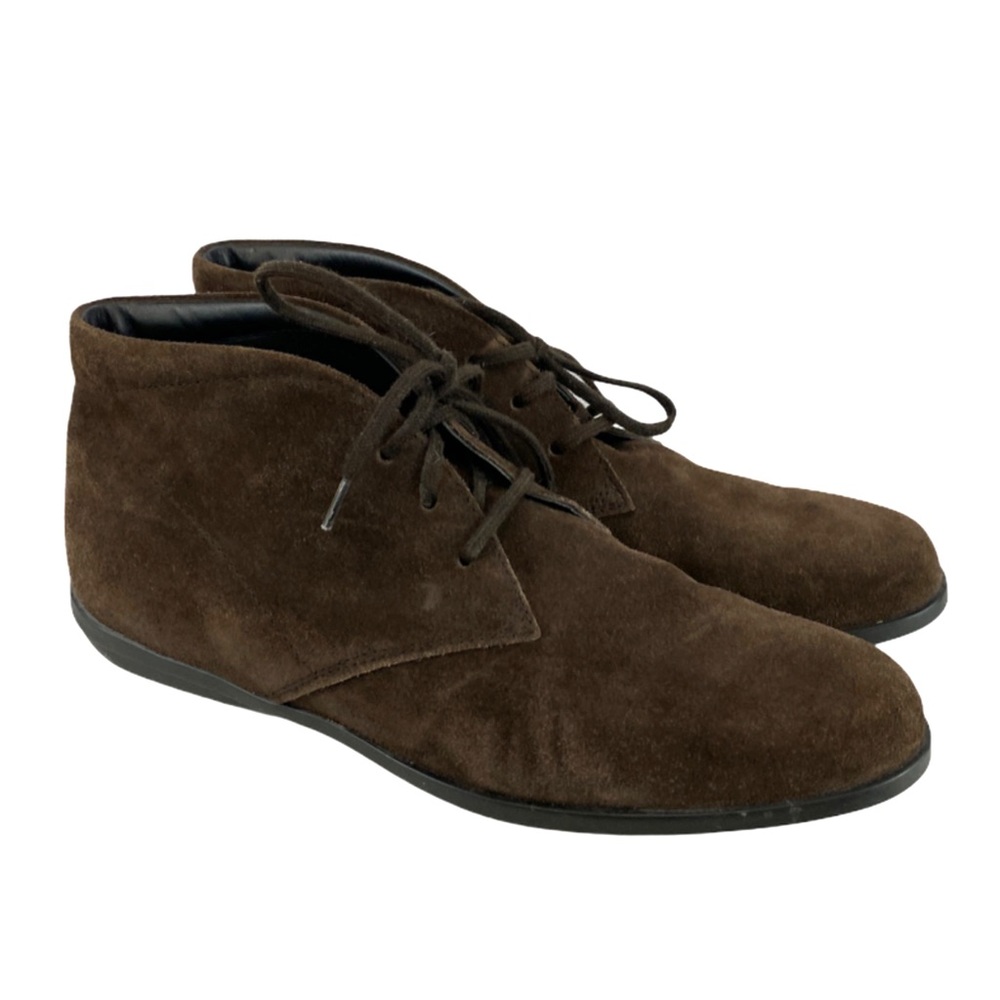TOD’S Suede Lace-Up Chukka Boots